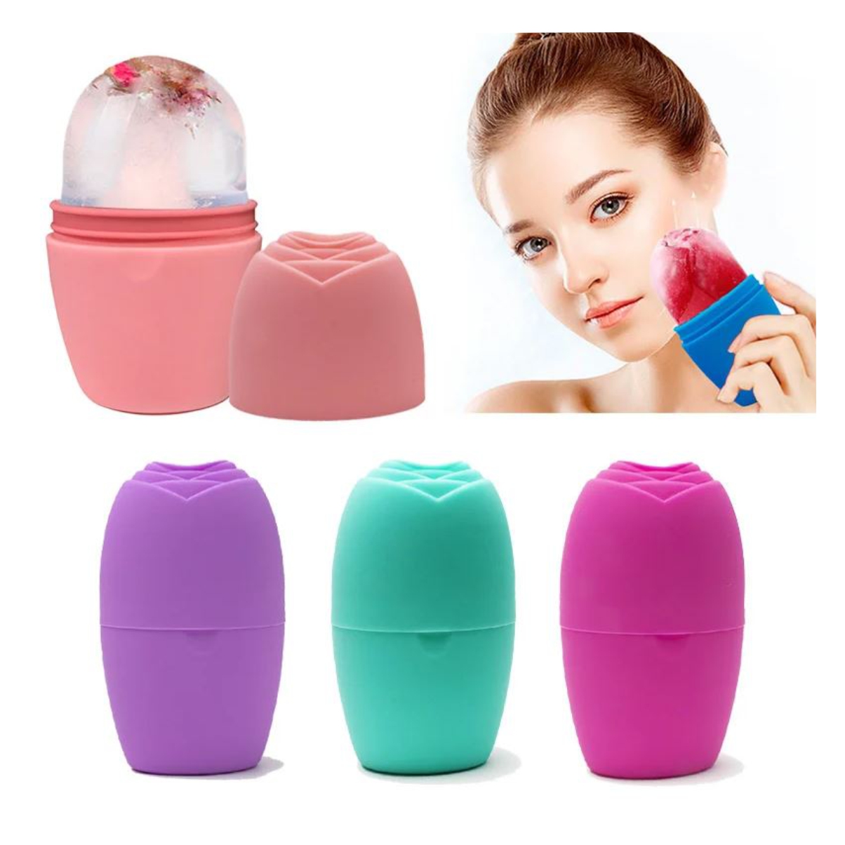 Miniatura 5 de Limpiador Facial + Rodillo Masaje Hielo